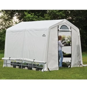 Image of ShelterLogic 8ftx8ft Greenhouse in a Box