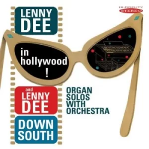Image of Lenny Dee in Hollywood/Lenny Dee Down South Organ Solos With Orchestra by Lenny Dee CD Album