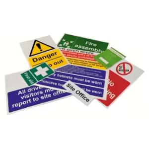 Image of Construction Site Safety Sign Packs - Selection B