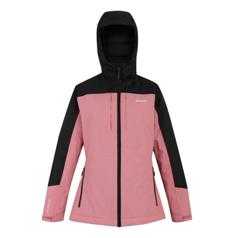 Image of Regatta Womens Maldeine Isotex Thermoguard Insulated Waterproof Jacket Insulated Waterproof Jackets 8 Pink 31955406175