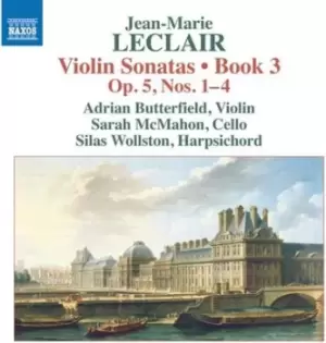 Image of Jean-Marie Leclair Violin Sonatas Book 3 by Jean-Marie Leclair CD Album
