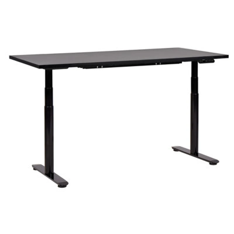Image of Beliani Electric Adjustable Standing Desk Destinas Black 160 Cm 72 Cm
