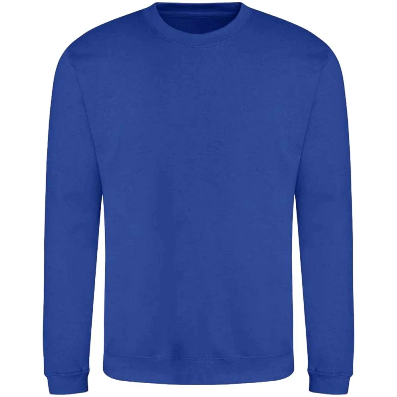 Image of AWDis AWDis Just Hoods Crew Neck Plain Sweatshirt (280 GSM) in Pale Blue Size: Small Pale Blue S Unisex 5063425908110