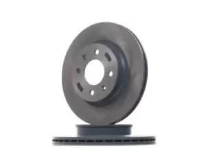 Image of FEBI BILSTEIN Brake disc 108426 Brake rotor,Brake discs HYUNDAI,i20 (PB, PBT)