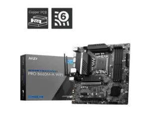 Image of MSI PRO B660M-A WIFI motherboard Intel B660 LGA 1700 micro ATX