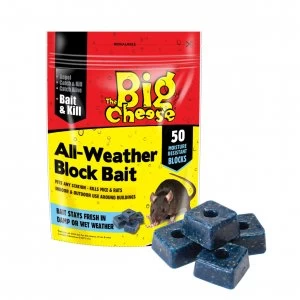 Image of STV The Big Cheese All Weather Rodent Block Bait - 36pk