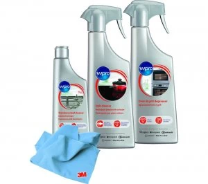 Image of WPRO Ceramic Hob & Oven Care Kit, Cream