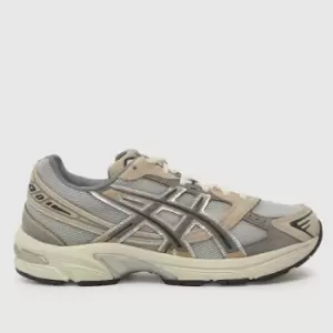 Image of ASICS Gel-1130 Trainers In Brown & Grey
