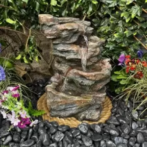 Image of Tranquility Water Features - Dacite Solar Powered Water Feature