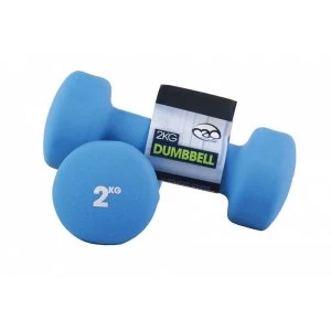 Image of Yoga-Mad Neoprene Dumbbells 2KG