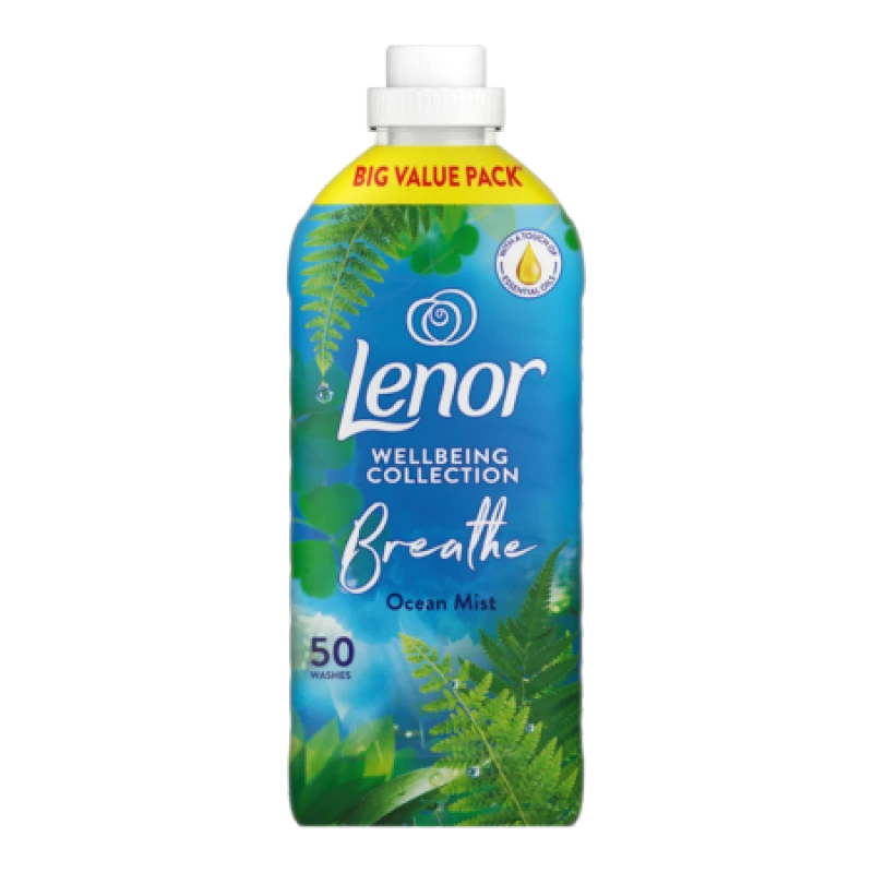 Image of Lenor Wellbeing Ocean Mist Rinse Aid - 1 65L 50-498271