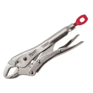 Image of Milwaukee Hand Tools TORQUE LOCK MAXBITE Curved Locking Pliers 170mm (7in)