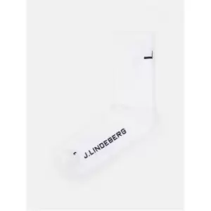 Image of J Lindeberg Golf Lindeberg Rolf Socks Mens - White