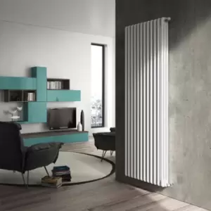 Image of Towelrads Windor 2 Column Vertical Radiator, 1800x486mm - White