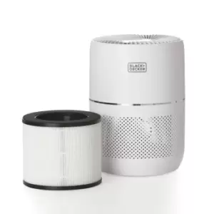 Image of Black + Decker White Air Purifier BXAP62001GB HEPA 13 Filter