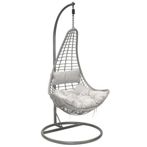 Image of Charles Bentley Triangular Rattan Swing Chair