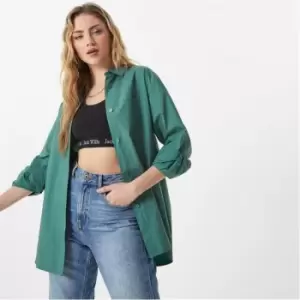 Image of Jack Wills Poplin Shirt - Green