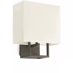 Image of Vesper 1-light brown wall lamp