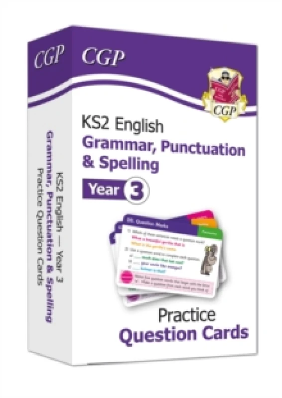 Image of KS2 English Year 3 Practice Question Cards: Grammar, Punctuation & Spelling Hardback