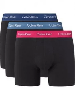 Image of Calvin Klein 3 Pack Trunks - Black Size M Men
