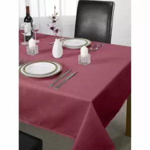 Image of Green & Sons Table Cloth Chequers 60 X 84" Wine