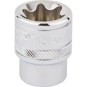 Image of Draper 3/8" Drive Torx Socket 3/8" E20