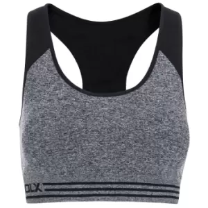 Image of Trespass Womens/Ladies Meera Active Crop Top (XXS/XS) (Grey Marl)