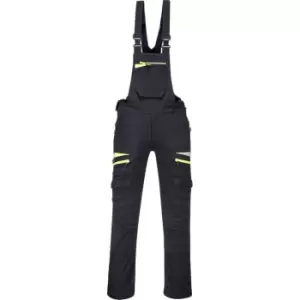 Image of Portwest DX4 Work Bib and Brace Black S