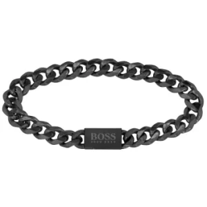 Image of Mens Boss Plated Base Metal Chain Link