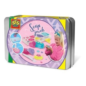 Image of SES CREATIVE Childrens Glittery Soap Jewels Set