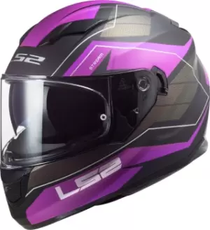 Image of LS2 FF320 Stream Evo Mercury Helmet, purple, Size S, purple, Size S