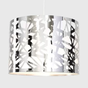 Image of Jackson Lattice Pendant Shade in Chrome