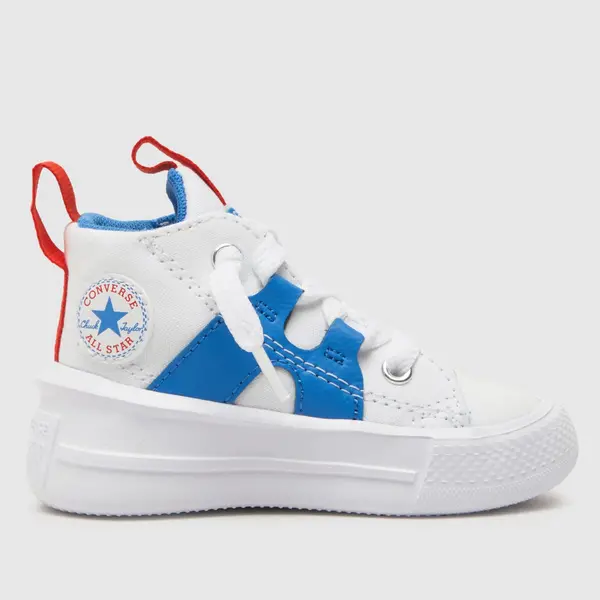 Image of Converse white & blue all star ultra easy on Boys Toddler Trainers