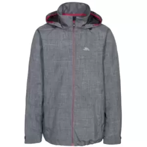 Image of Trespass Mens Moonshine Waterproof Jacket (XL) (Dark Grey)