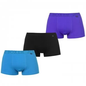 Image of Joe Boxer 3 Pack Hipster Briefs Mens - Blue/Purple