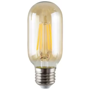 Image of 5 x 4W ES E27 Warm White LED Filament Radio Valve Bulbs