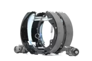 Image of Bosch Brake Set, drum brakes FIAT,PEUGEOT,CITROEN 0 204 114 538 42412X,42413S,42414W 42417X,42412X,42413S,42414W,42417X