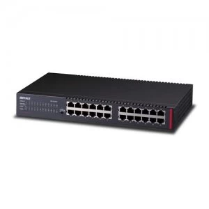 Image of Buffalo BS-GU2024 network switch Unmanaged Gigabit Ethernet (10/100/1000) Black