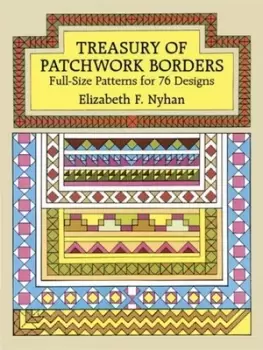 Image of Treasury of patchwork borders by Elizabeth Nyhan