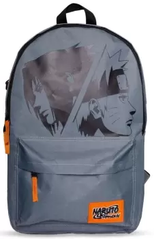 Image of Naruto Shippuden - Duo Backpack grey black
