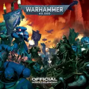 Image of Warhammer Wandkalender 2023 Wall Calendar multicolour