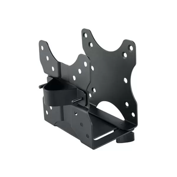 Image of NEWSTAR NewStar NeoMounts Thin Client Holder (attach between monitor and mount) - Black thin client to monitor mounting bracket