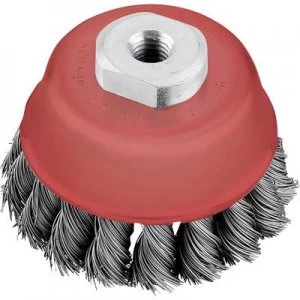Image of kwb AGGRESS-FLEX CUP BRUSH, STEEL WIRE, ZOPFT 719110