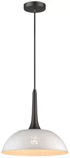 Image of Spring Dome Ceiling Pendant White, E27