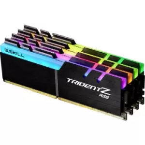 Image of G.Skill Trident Z RGB PC RAM kit DDR4 32GB 4 x 8GB Non-ECC 4000 MHz 288-pin DIMM CL17-17-17-37 F4-4000C17Q-32GTZR