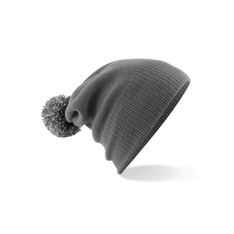 Image of Beechfield Beechfield Men Snowstar Beanie in Grey Grey One Size Male 5063425297917