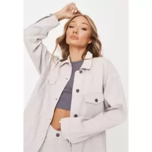 Image of Missguided Ash Jacket Co Ord - Purple