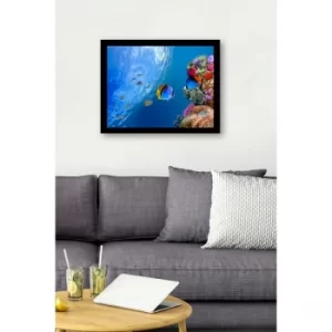 Image of SC1176 Multicolor Decorative Framed MDF Painting