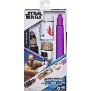 Image of Hasbro Star Wars Forge Mace Windu Lightsaber Toy