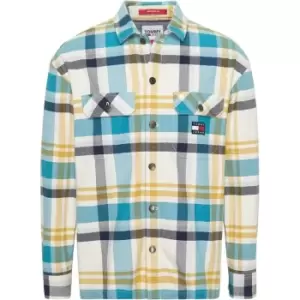 Image of Tommy Jeans Tjm Casual Check Overshirt - Multi